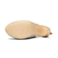 thumbnail image 6 of DREAM PAIRS Women's High Heels Platform Dress Rhinestones Peep Toe Pumps Shoes, 6 of 7