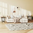 thumbnail image 2 of Costway 2 PCS Side Table with Fabric Drawer Carved Metal Frame End Table Nightstand, 2 of 10