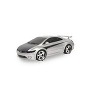 1:16 Scale Tyco Radio-Controlled Silver Civic SI Sports Car, 27 MHZ