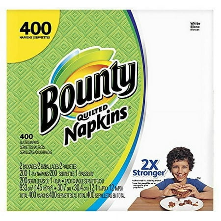 Bounty Quilted Napkins - 200 ct - 2 pk (6 Pack)