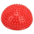 thumbnail image 1 of Bola de yoga de masaje semicircular Dispositivo de entrenamiento táctil Equipo de entrenamiento de bola de equilibrio de yoga para niños pequeñosRojo YUNYI BRAND Deportes, 1 of 8
