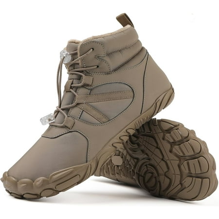 Mens Womens Barefoot Minimalist Shoes Winter Boots Zero Drop Sole Trail Running Sneakers Wide Toe Box