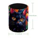 thumbnail image 4 of Organizador de escritorio compacto para bolígrafos: set de accesorios funcionales para maquillaje y estudio de arte, diseño de gato colorido., 4 of 5