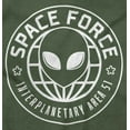 thumbnail image 6 of Alien Space Force Area 51 Believers Long Sleeve TShirt Men Women Brisco Brands X, 6 of 6