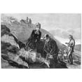 thumbnail image 2 of Tourism Mt. Vesuvius 1872. Ntourists At Mount Vesuvius In The Bay Of Naples Italy. Engraving 1872. Print by, 2 of 4