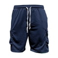 thumbnail image 6 of Glisme Mens 2 Piece Sets Summer Outfits Hipster Patchwork Tee Shirt And Short Set Sports Tracksuits Fashion Clothing Set Navy, 6 of 7