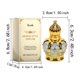 thumbnail image 3 of Perfume Pagoda de 15 ml, Perfume árabe, Concentrado de perfume árabe dorado, Aceite de perfume de mujeres árabes, Productos de lujo de Dubai, Aceite de perfume personal, 3 of 9