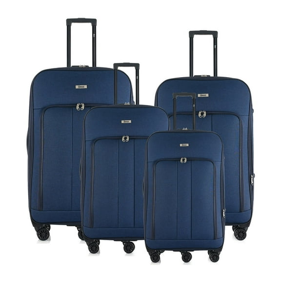 Sean Softside Lightweight with 360° Dual Spinning Wheels and Combo Lock - Includes 32", 28", 24", 20" 4-Piece Luggage Set
