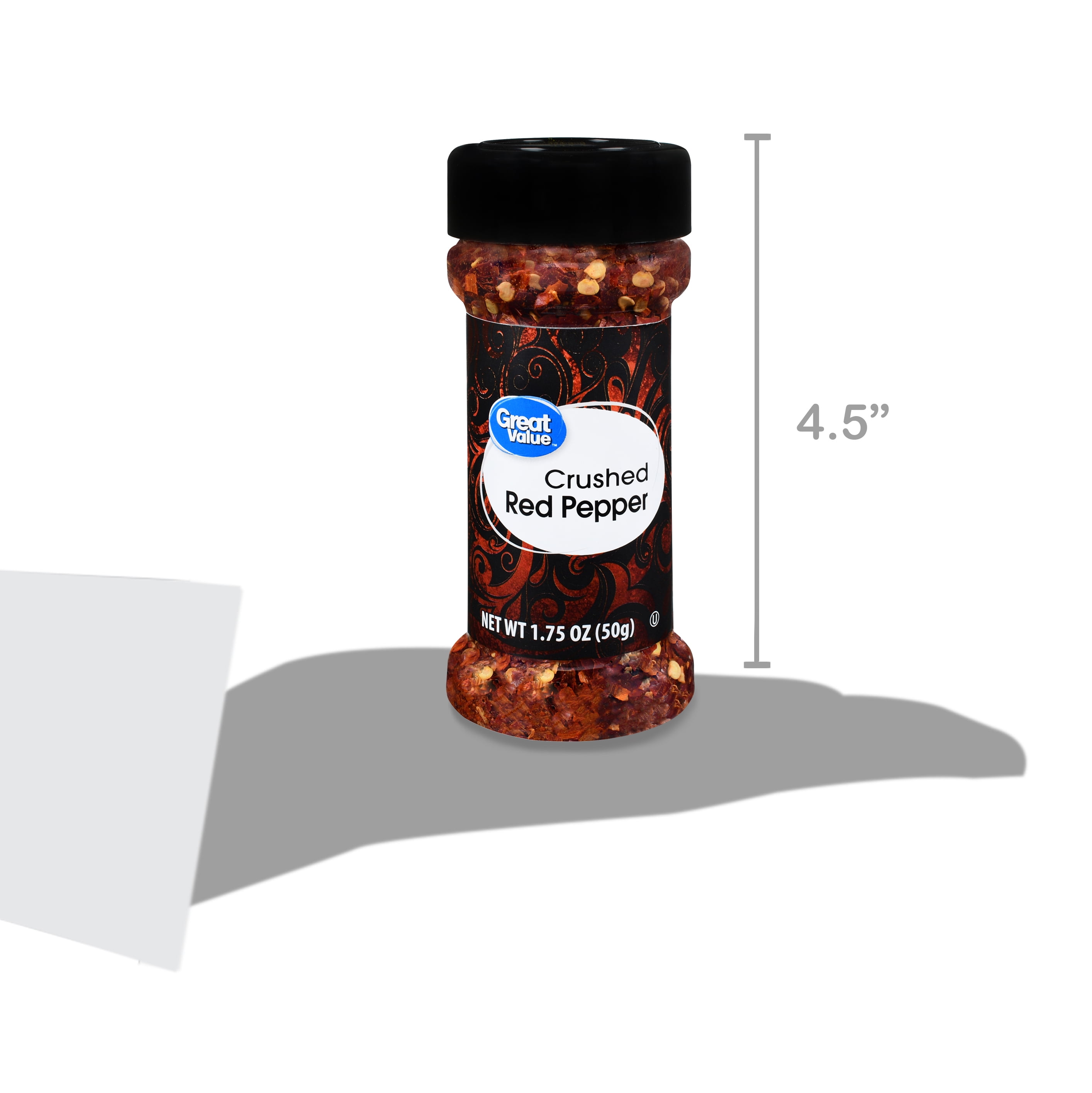 Great Value Crushed Red Pepper, 1.75 oz