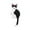 1Pack_Black, variant on 1PC Silicone Animal Tail Wall Hook,Flexible Bendable Sticky Hook for Kitchen Bathroom Living Room,Removable Adhesive Holder for Hanging Keys Towels Lightweight Utensils