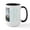 White/Black Inside, variant on CafePress - Elissa With Carnival Magic Mu Large Mug - 15 oz Ceramic Large White Novelty Mug