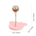 thumbnail image 2 of Cat Treat Dispenser Toys, Puzzle Feeder Cat, Interactive Cat Ball, Non-Slip Base, Flexible Spring Mounted, Mental Stimulation, Domestic Cat Play, Blue, 1 Pc, 2 of 5