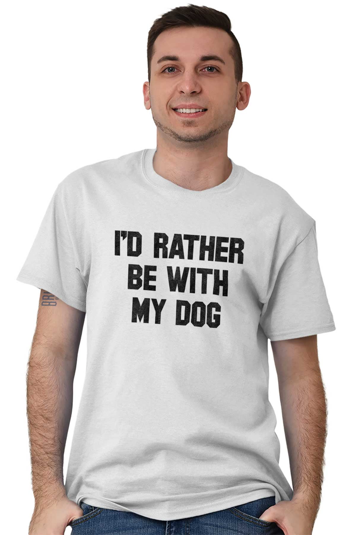 Dogs Short Sleeve T-Shirt Tees Tshirts 