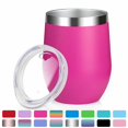 thumbnail image 1 of Coffee Cup - 12 oz Stainless Steel Travel Mug Coffee Mug - Double Wall Vacuum Insulated Tumbler with lid Fit for Coffee, Wine, Cocktails, Ice Cream, 1 of 7