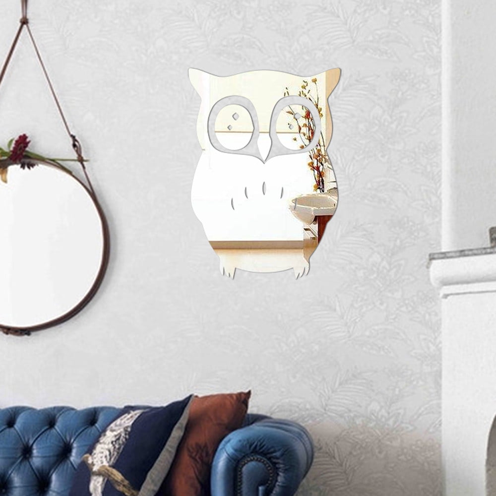 Motivational Stickers for Wall Sticker Wall Paper 3D Owl Removable Wall