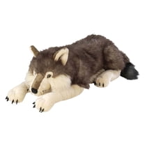 Wild Republic Jumbo Wolf Plush, Giant Stuffed Animal, Plush Toy, Gifts for Kids, 30 Inches
