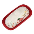 thumbnail image 3 of Recipiente para alimentos Plato para mantequilla con tapa Vajilla de cocina Plato para queso Caja de cerámica para mantequilla con tapa Plato para mantequilla Caja para queso A, 3 of 8