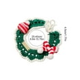thumbnail image 2 of Christmas Pet Collar,Hand-Crocheted Festive Pet Neckwear With Adjustable Design,Cute Holiday Accessories For Cats & Small Dogs (Multiple Styles), 2 of 4