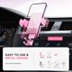 thumbnail image 5 of Cargador de coche inalámbrico Mosurr, 15 W, soporte para teléfono con sujeción automática, 5 of 9