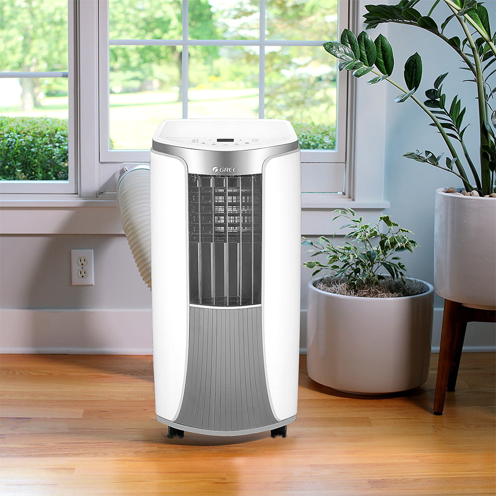 Portable air conditioner for grow room