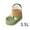 Green Orange Drinker 3.5l, variant on Automatic Pet Waterer,Gravity Stainless Steel Water Dispenser,Large Capacity Water Feeder for Cats and Small and Medium-Sized Dogs