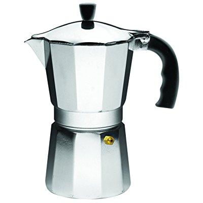 imusa usa b120-43v aluminum espresso stovetop coffeemaker 6-cup, (Best Stovetop Coffee Maker)