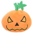 thumbnail image 1 of Halloween Cat Chew Toy Pumpkin Shaped Squeaky Interactive Toy Cat Teething Toy, 1 of 8