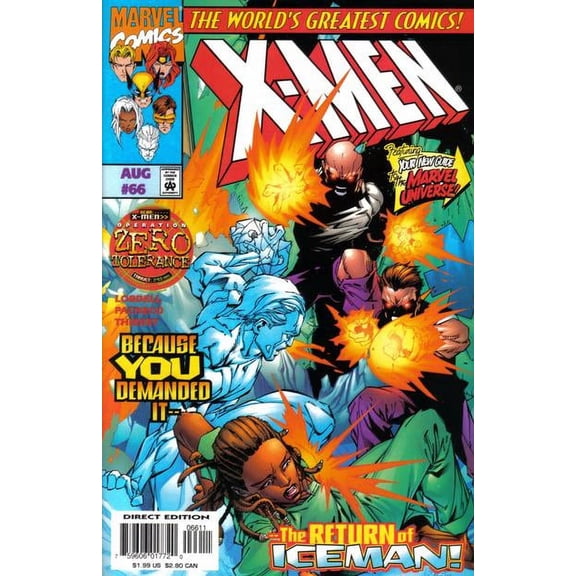 X-Men (2nd Series) #66 VF ; Marvel Comic Book