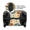 thumbnail image 4 of Balery Luggage Cover Mushrooms And Rainbows Peace Print Suitcase Covers for Luggage Elastic Washable Suitcase Protector Fits 18-32 Inch Luggage-Medium, 4 of 9