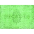 thumbnail image 1 of Ahgly Company Machine Washable Indoor Rectangle Abstract Green Contemporary Area Rugs, 2' x 3', 1 of 1