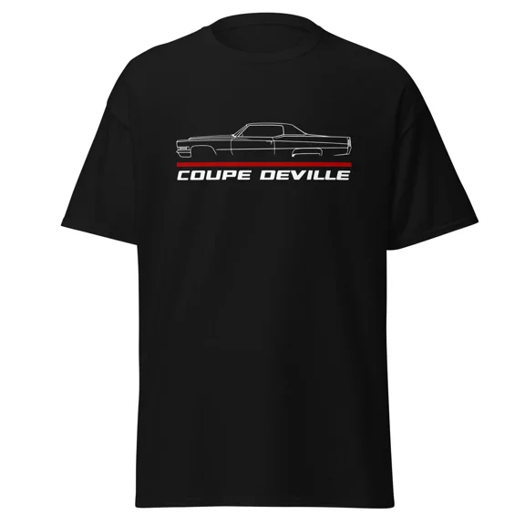 RARE Premium T-Shirt For Cadillac Coupe Deville 1970 Car Fans Christmas Gift