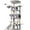 Light Gray, variant on Globlazer 81 Inch Cat Tree for Large Cats, Extra Large Multi-Level Cat Tree Tower with XL Perch for Sleeping & Sisal Posts, Heavy Duty Cat Tree for 4+ Cats Multi-Cat Home, S81F, Beige