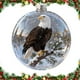 thumbnail image 1 of Herunwer Winter Birds Christmas Glass Bauble Collection, Nature’s Birds Crystal Glass Ornament, Cute Hummingbird Christmas Tree Ornaments, 1 of 6