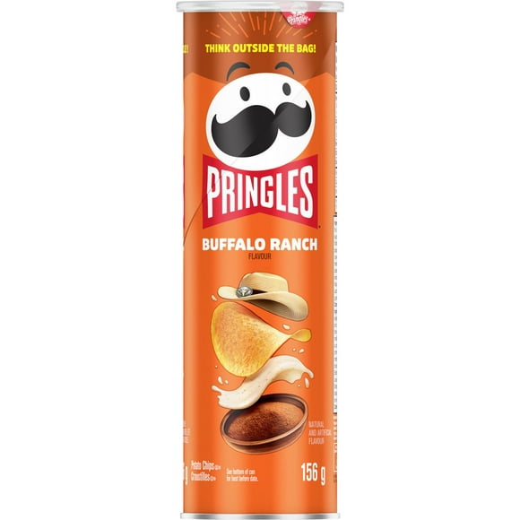 Pringles Buffalo Ranch Potato Chips 156 G, 156g