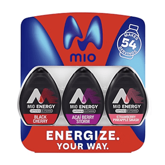 Mio Sport Electrolyte Variety Pack (3 Flavors) - Berry, Lemon Lime, Arctic Grape, Sugar-Free Liquid Enhancer