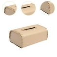 thumbnail image 6 of Baoblaze Tissue Box Compact Decor Tissue Storage Box for Coffee Table Bedside Bedroom Khaki, 6 of 8