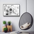 thumbnail image 2 of IDEA4WALL Framed Canvas Wall Art Rose Flowers Floral Picture Prints for Modern Home Decoration, 2 of 4