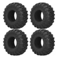 thumbnail image 2 of 4pcs RC Remote Car Tyle 2.2in Universal Rubber Wheel Tires 128mm with Foams for AXIAL RC Car,, 2 of 5