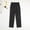 Black, variant on Boys' Dress Pants Adjustable Waist School Uniforms Pants for Teens Solid Color Straight Leg Flat Front Pant with Pockets 3-17 Years