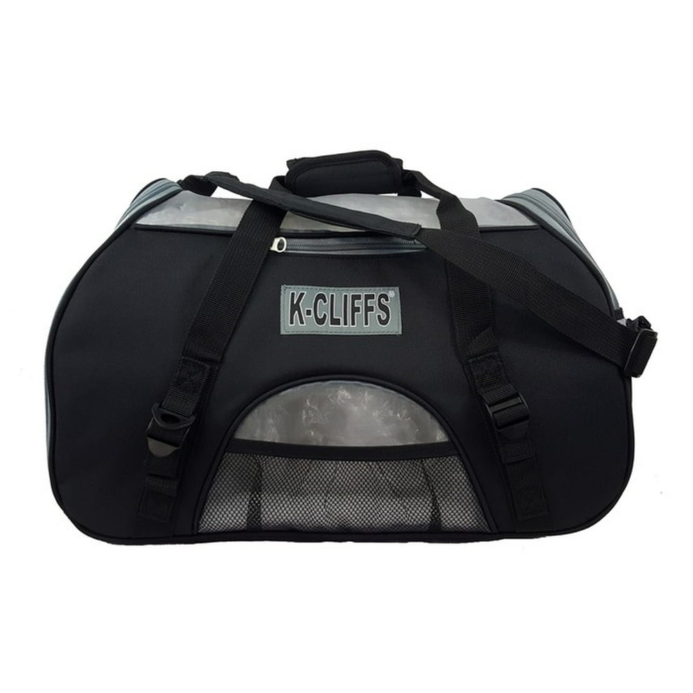 KCliffs Soft Sided Pet Carrier Heavy Duty Dog Cat Comfort Carrier Travel Tote Bag Kennel with