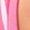 Pink, variant on Gynyvoja Women'S Reversible V-Neck Short Sleeve Striped Fitted Cropped T-Shirt Pink L