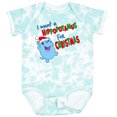thumbnail image 3 of Inktastic I Want a Hippopotamus for Christmas Cute Stuffed Hippo Boys or Girls Baby Bodysuit, 3 of 5