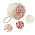 thumbnail image 4 of Unique Bargains Bath Shower Loofah Sponge Body Puffs 4.72"x5.12" 1 Pc Pink, 4 of 6