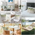 thumbnail image 6 of Waterproof Throw Pillow Covers Set of 2, 16x16 Inch Farmhouse Lemon Decorative Pillowcases Outdoor Pillow Slip Cushion Covers Set for Couch Tent Vintage Botanical Leaf Retro Beige, 6 of 7