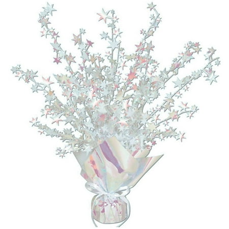 Opalescent Foil Star Gleam 'N Burst Centerpiece