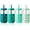 Green, variant on Mrsdry Glass Cups with Silicone Lids and Straws (4 Pcs), 16oz Drinking Glasses Set with Silicone Sleeves for Coffee Bar Accessories Iced Coffee Cups with Lids, Glass Tumbler Reusable for Gifts