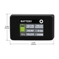 thumbnail image 4 of Go Power Battery Monitor GP-BMG With Touchscreen Interface; Flush Mount; Black, 4 of 6