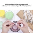 thumbnail image 2 of Homemade Candle Kit Includes 10pcs Candle Cups & 100pcs Candle Wicks Candle Making DIY Kit Clear Tealight Candle Holder Cup, 2 of 9