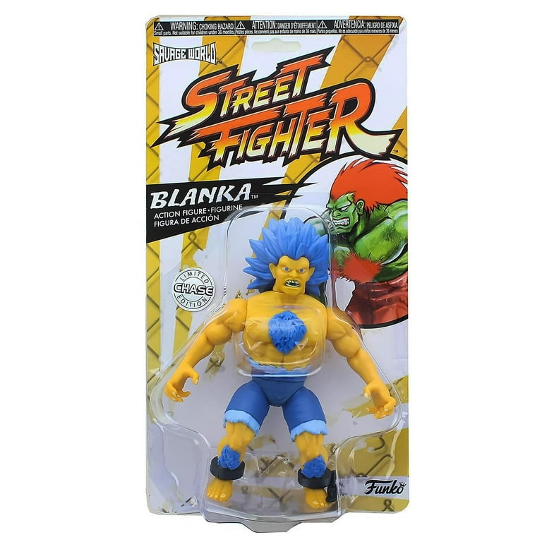 Savage World Street Fighter Funko Vinyl Figure | Blanka Yellow