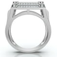 thumbnail image 3 of Pompeii 1 1/2 Ct Diamond Men's Multi-Cluster Wide Ring in White or Yellow Gold (I/J,I2-I3), 3 of 3